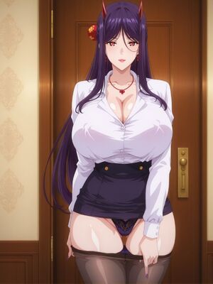 [嘎裡豬排]鬼上 夜叉&nbsp;&nbsp;Mama×Holic ～魅惑のママと甘々カンケイ～ (Patreon) [AI Generated]_00017_780937090