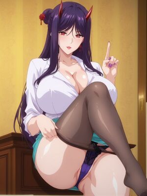 [嘎裡豬排]鬼上 夜叉&nbsp;&nbsp;Mama×Holic ～魅惑のママと甘々カンケイ～ (Patreon) [AI Generated]_00018_780937091