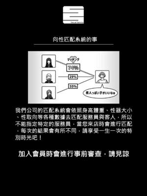 [月面掘削調査団 (十五夜)]完全同意型性風俗SS株式会社 +ケダモノ編+インターンシップ編[中国翻訳、日本語][疏碼][殘缺]_023