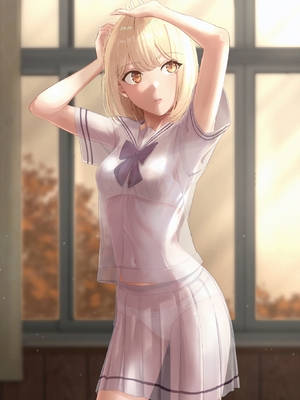 [シュクリーン] 市河いのり＆仁奈川ニコル 裏プロフィール／透けver&下着ver／イメージイラスト_07