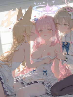 NFFA&nbsp;&nbsp;聖園ミカ 百合園セイア 桐藤ナギサ_154_1_154