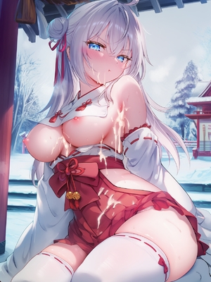 [Shinkualtt] 巫女服艾莉 ︱ アリサ [AI Generated]_21_22