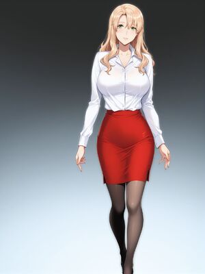 [嘎裡豬排]橘小春OL 172p 橘さん家ノ男性事情 (Patreon) [AI Generated]_0010