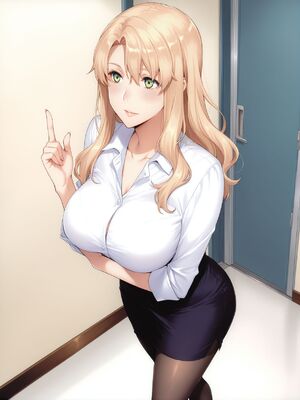 [嘎裡豬排]橘小春OL 172p 橘さん家ノ男性事情 (Patreon) [AI Generated]_0015