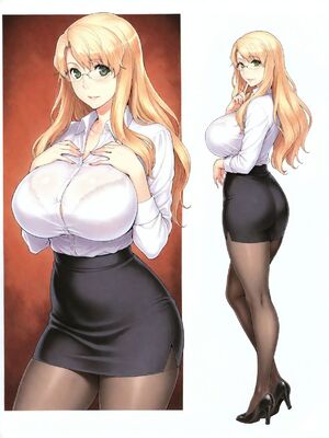 [嘎裡豬排]橘小春OL2 129p 橘さん家ノ男性事情 (Patreon) [AI Generated]_0005