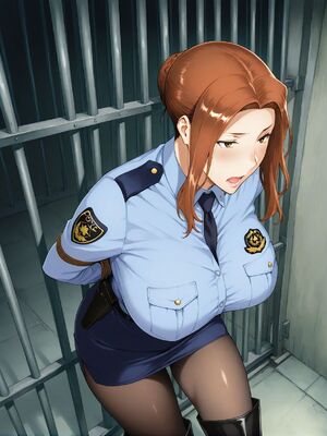 [嘎裡豬排]橘京香警服 272p 橘さん家ノ男性事情 (Patreon) [AI Generated]_0017