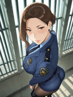 [嘎裡豬排]橘京香警服 272p 橘さん家ノ男性事情 (Patreon) [AI Generated]_0000