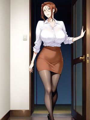 [嘎裡豬排]橘京香OL2 168p 橘さん家ノ男性事情 (Patreon) [AI Generated]_0005