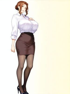 [嘎裡豬排]橘京香OL2 168p 橘さん家ノ男性事情 (Patreon) [AI Generated]_0018
