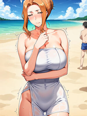 (同人CG集) [えち詩人] 淑女の戯れ 橘さ●家の快楽溺れ海デート編 (橘さん家の男性事情) [AI生成]_A2_003