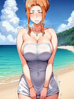 (同人CG集) [えち詩人] 淑女の戯れ 橘さ●家の快楽溺れ海デート編 (橘さん家の男性事情) [AI生成]_A2_004