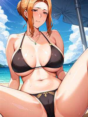 (同人CG集) [えち詩人] 淑女の戯れ 橘さ●家の快楽溺れ海デート編 (橘さん家の男性事情) [AI生成]_A2_021