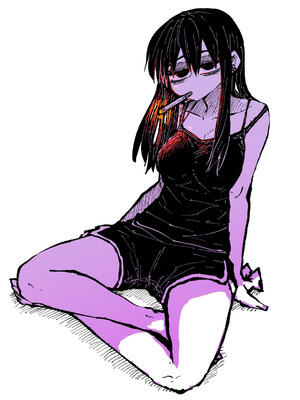 [十五夜] 烏丸先輩： バツイチ子持ちお疲れとなりのお姉さん [中国翻訳]_37_irne