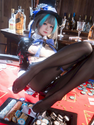 九柒喵 - 碧蓝航线 柴郡兔女郎_47_erdx