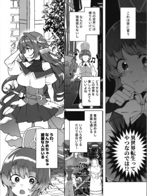 (C107) [ワッフル同盟犬 (田中竕)] 同人エロゲ転生～目覚めたら姫騎士になっていた俺は処女クリアを目指す～_04_yisu