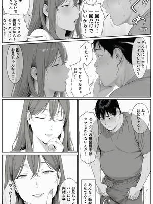 [AI-jison] ギリ妹ギリ母 〜新しい母と妹と俺の家庭内ギリハーレム性活〜____079