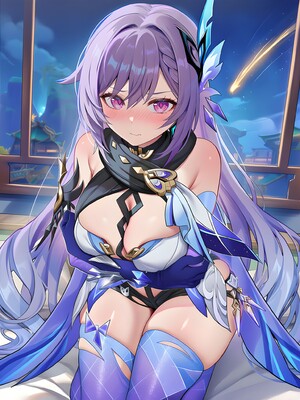 [Pixiv] 青德坊 - 你 的 保 底——领衔主演：丝柯刻（X） (107479500) [Ai generated]