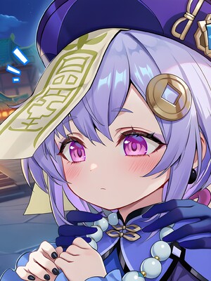 [Pixiv] 青德坊 - 你 的 保 底——领衔主演：丝柯刻（X） (107479500) [Ai generated]_131_Skirkeqing_131