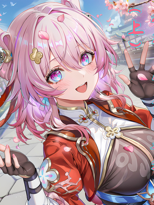 [Pixiv] 青德坊 -&nbsp;&nbsp;初花习剑录·承欢（上）——三月七（巡猎）(142031815) [Ai generated]