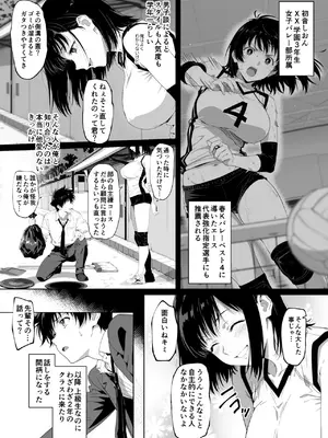 [ろくまる荘 (さんろく丸)] ラッキースケベ止まりのハーレム主人公の体を頭SEXのサル後輩が乗っ取った話www_005