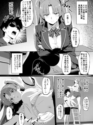 [ろくまる荘 (さんろく丸)] ラッキースケベ止まりのハーレム主人公の体を頭SEXのサル後輩が乗っ取った話www_009