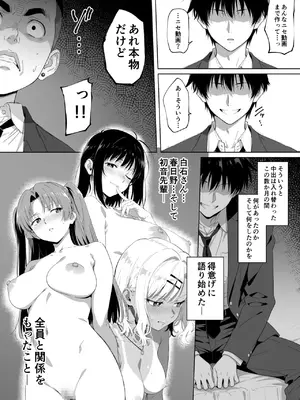 [ろくまる荘 (さんろく丸)] ラッキースケベ止まりのハーレム主人公の体を頭SEXのサル後輩が乗っ取った話www_117