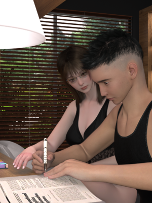 guanzhu 我的温柔妈妈和性感教师6_123