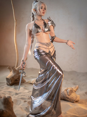 Misaki Sai - Shadowheart (Silver Lingerie)_09_oeku