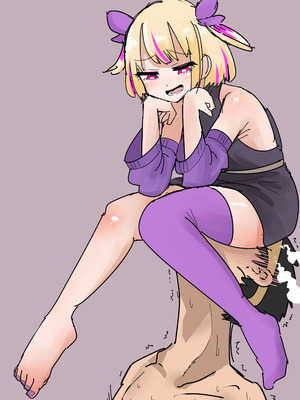 [くらやみポテト (手羽咲ちきん)] メスガキ魔王とマゾ勇者～マゾ性癖につけ込まれても絶対負けない!～_35_msnc