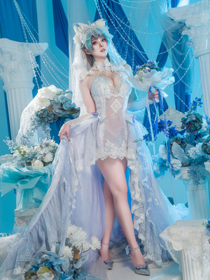 Natsuko夏夏子 - 碧蓝航线 柴郡婚纱