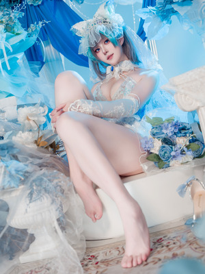 Natsuko夏夏子 - 碧蓝航线 柴郡婚纱_23_wwcc