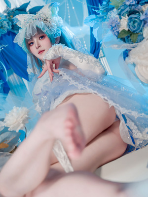 Natsuko夏夏子 - 碧蓝航线 柴郡婚纱_27_gwig