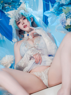 Natsuko夏夏子 - 碧蓝航线 柴郡婚纱_29_qlnc