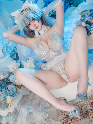 Natsuko夏夏子 - 碧蓝航线 柴郡婚纱_35_bafr