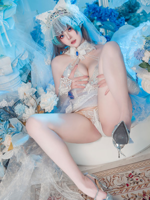 Natsuko夏夏子 - 碧蓝航线 柴郡婚纱_36_rpix