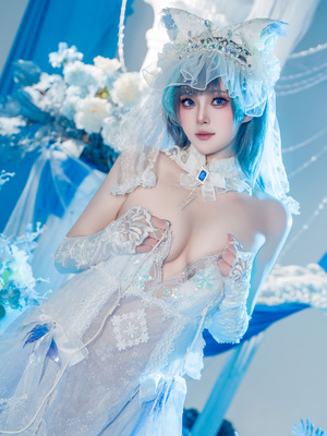 Natsuko夏夏子 - 碧蓝航线 柴郡婚纱_54_feyf