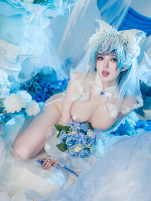 Natsuko夏夏子 - 碧蓝航线 柴郡婚纱_64_vqrd