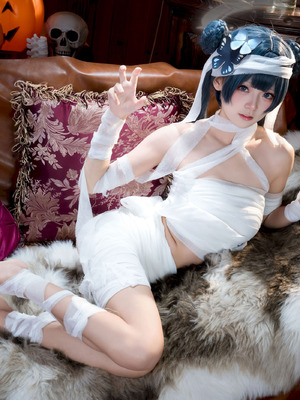九柒喵 - NO.040 好美+妃咲万圣节_16_firg