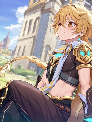 [Pixiv] 青德坊 - 浮沫蜃夢——フォカロルス フリーナ (107479500) [Ai generated]_015_Focalors_15