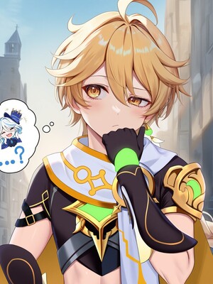 [Pixiv] 青德坊 - 浮沫蜃夢——フォカロルス フリーナ (107479500) [Ai generated]_019_Focalors_19