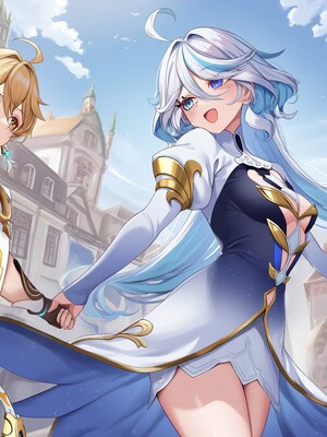 [Pixiv] 青德坊 - 浮沫蜃夢——フォカロルス フリーナ (107479500) [Ai generated]_021_Focalors_21