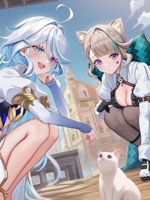 [Pixiv] 青德坊 - 浮沫蜃夢——フォカロルス フリーナ (107479500) [Ai generated]_025_Focalors_25