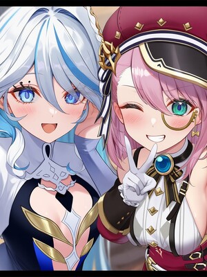 [Pixiv] 青德坊 - 浮沫蜃夢——フォカロルス フリーナ (107479500) [Ai generated]_027_Focalors_27