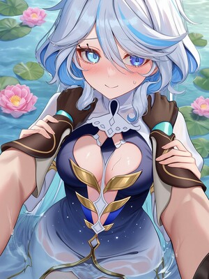 [Pixiv] 青德坊 - 浮沫蜃夢——フォカロルス フリーナ (107479500) [Ai generated]_033_Focalors_33