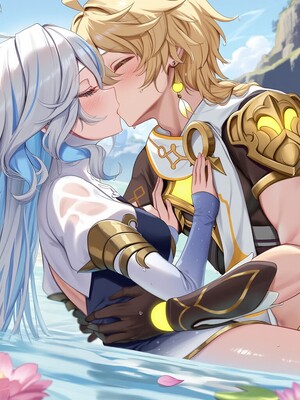 [Pixiv] 青德坊 - 浮沫蜃夢——フォカロルス フリーナ (107479500) [Ai generated]_035_Focalors_35