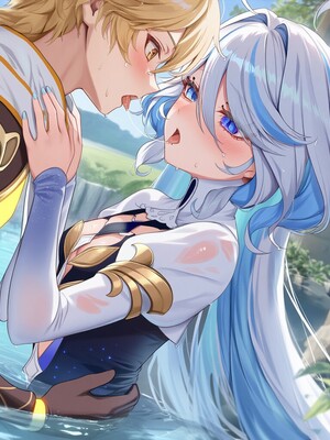 [Pixiv] 青德坊 - 浮沫蜃夢——フォカロルス フリーナ (107479500) [Ai generated]_038_Focalors_38