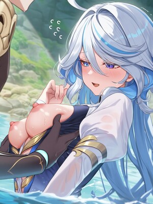 [Pixiv] 青德坊 - 浮沫蜃夢——フォカロルス フリーナ (107479500) [Ai generated]_043_Focalors_43