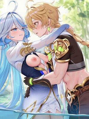 [Pixiv] 青德坊 - 浮沫蜃夢——フォカロルス フリーナ (107479500) [Ai generated]_050_Focalors_50