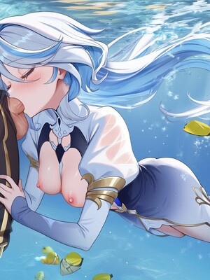 [Pixiv] 青德坊 - 浮沫蜃夢——フォカロルス フリーナ (107479500) [Ai generated]_062_Focalors_62