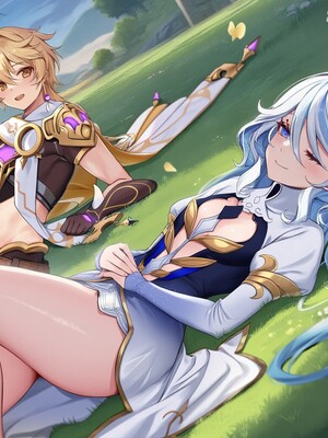 [Pixiv] 青德坊 - 浮沫蜃夢——フォカロルス フリーナ (107479500) [Ai generated]_140_Focalors_141